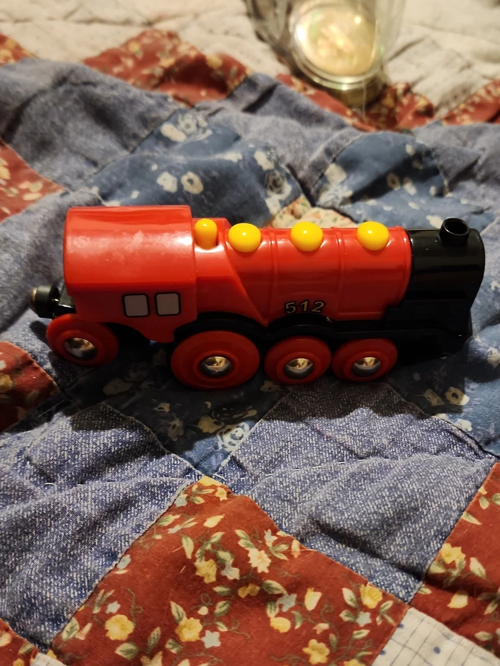 Brio Vintage Mighty Red Locomotive With Sound Tested Works